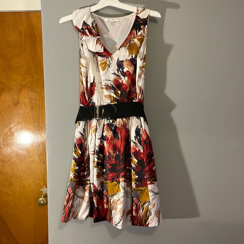 Lauren Conrad dress with belt. Size 8